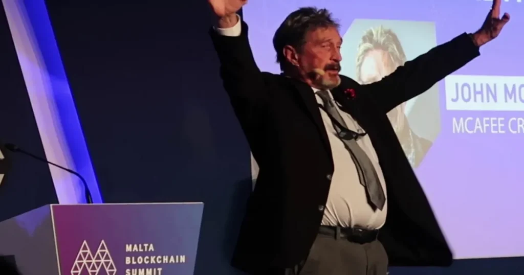 John McAfee Speech at Malta Blockchain Summit 2018