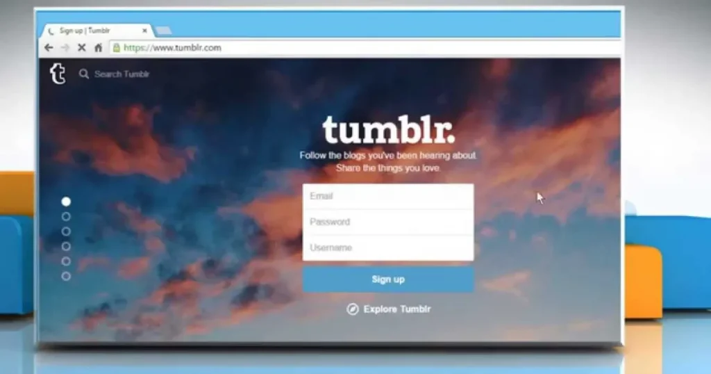tumblr website