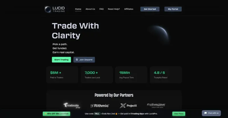 Lucid Trading Prop Firm Review: Unlock Your Trading Potential With A Trusted Partner 1 lucidtrading com 1