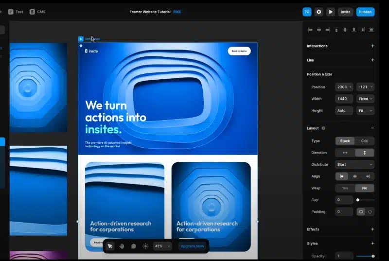 Moving Past Webflow: Why Framer is the Ultimate No-Code Web Design Tool 1